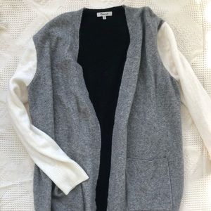 Madewell Colorblock Kent Cardigan Sweater